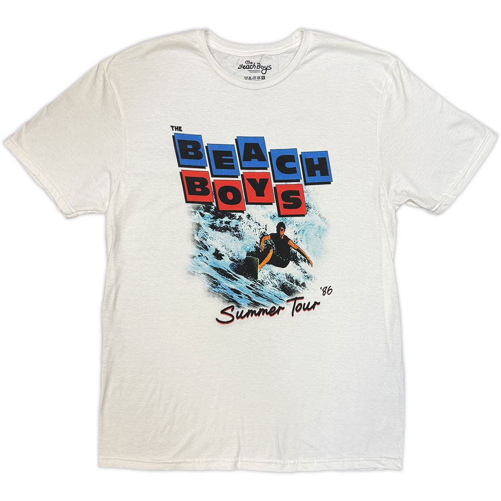 The Beach Boys - Summer Tour '86 Herren TShirt - WeiÃŸ